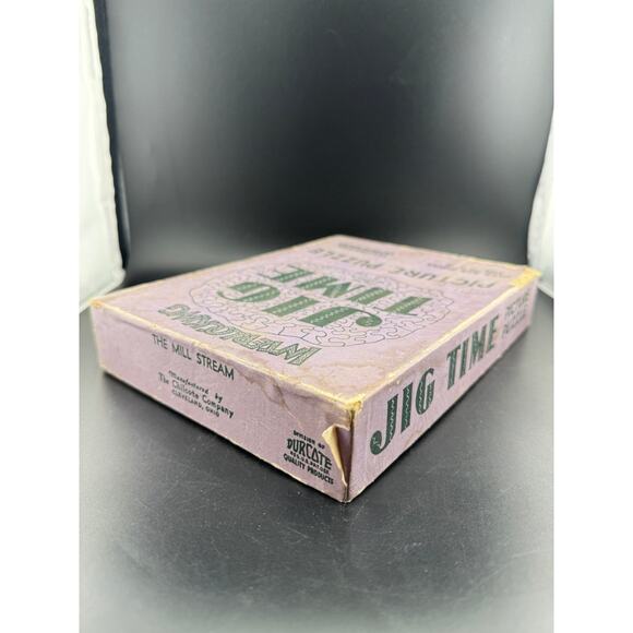 Vintage Jig Time Picture Puzzle - The Mill Stream - Picture 5 of 7